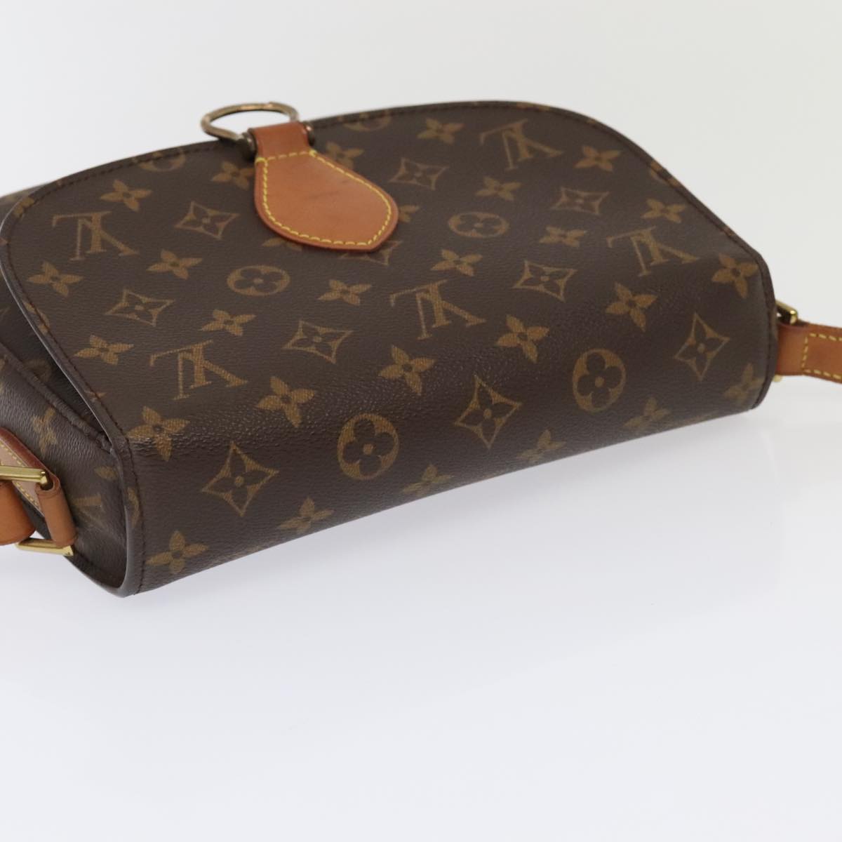 LOUIS VUITTON Monogram Saint Cloud GM Shoulder Bag M51242 LV Auth ep5963