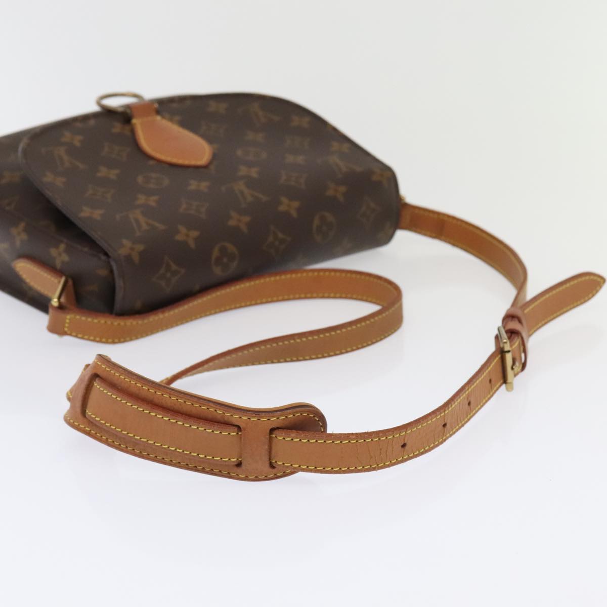 LOUIS VUITTON Monogram Saint Cloud GM Shoulder Bag M51242 LV Auth ep5963