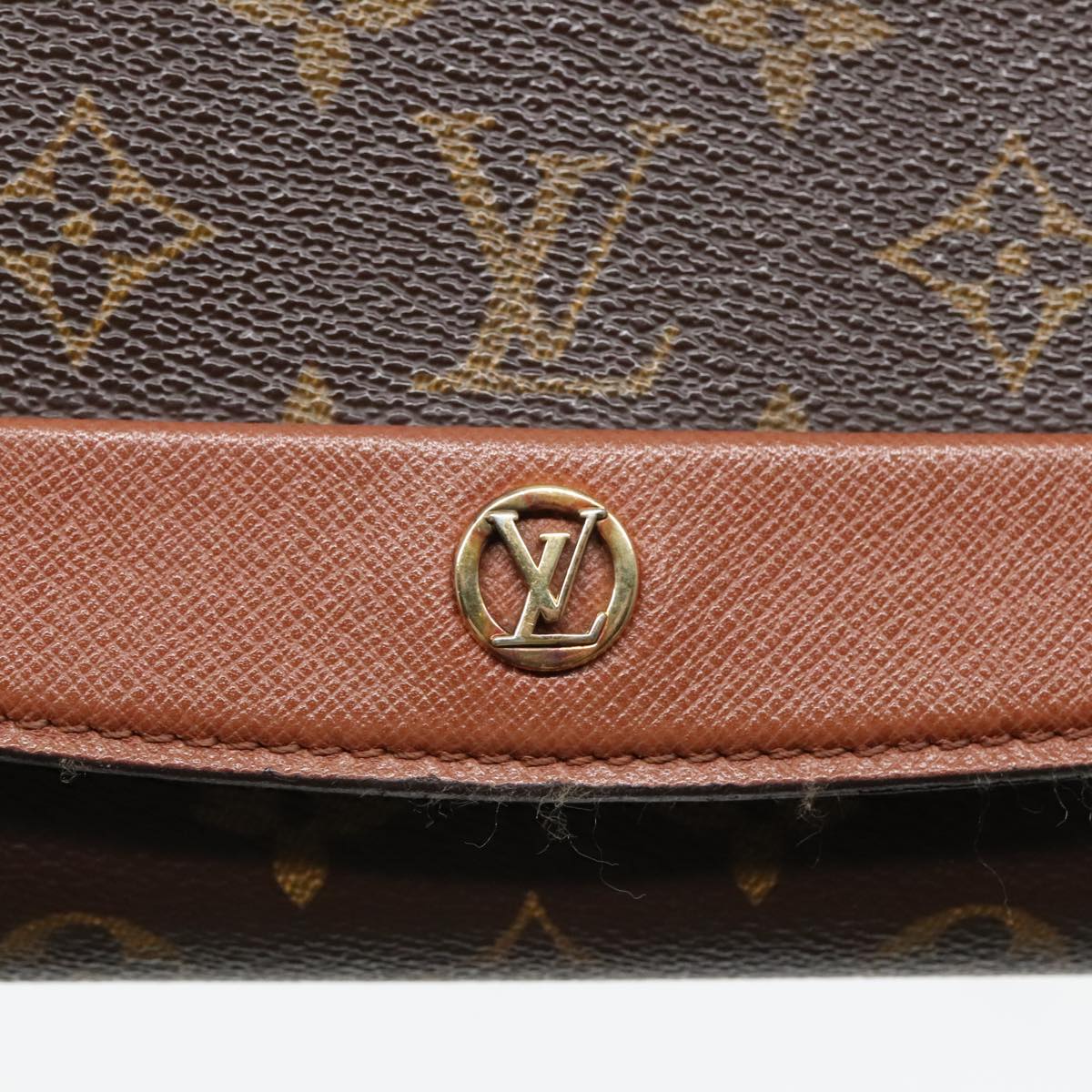 LOUIS VUITTON Monogram Bordeaux 24 Shoulder Bag M51798 LV Auth ep5965