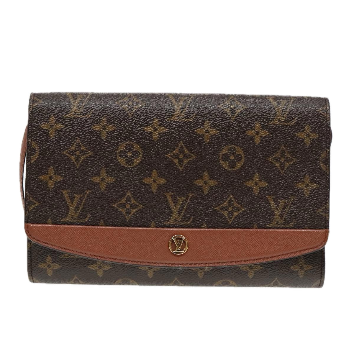 LOUIS VUITTON Monogram Bordeaux 24 Shoulder Bag M51798 LV Auth ep5965