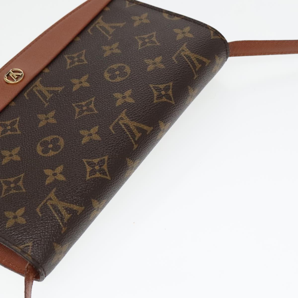 LOUIS VUITTON Monogram Bordeaux 24 Shoulder Bag M51798 LV Auth ep5965