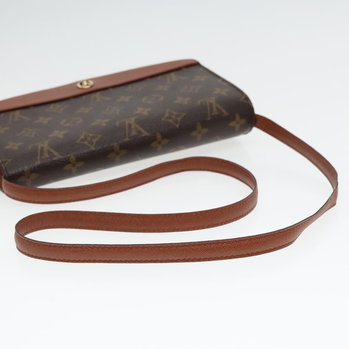 LOUIS VUITTON Monogram Bordeaux 24 Shoulder Bag M51798 LV Auth ep5965