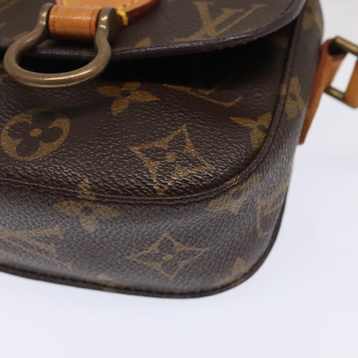 LOUIS VUITTON Monogram Bebe Monogram Saint Cloud Bag M51245 LV Auth ep5966