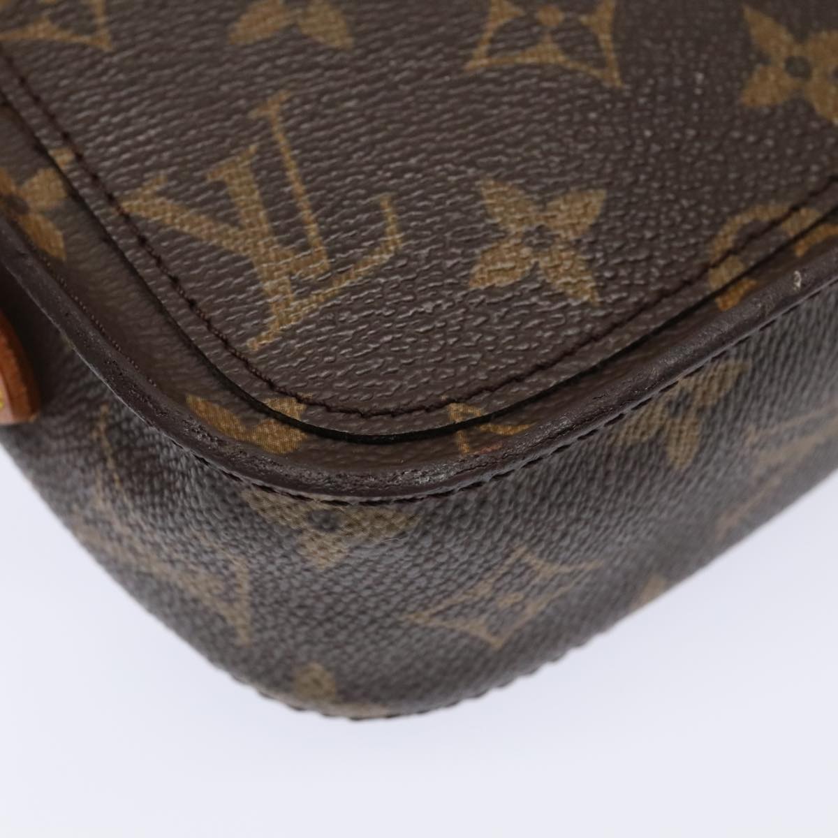 LOUIS VUITTON Monogram Bebe Monogram Saint Cloud Bag M51245 LV Auth ep5966