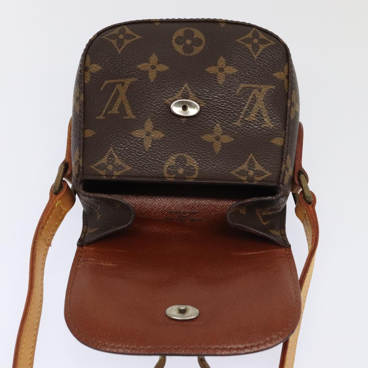 LOUIS VUITTON Monogram Bebe Monogram Saint Cloud Bag M51245 LV Auth ep5966