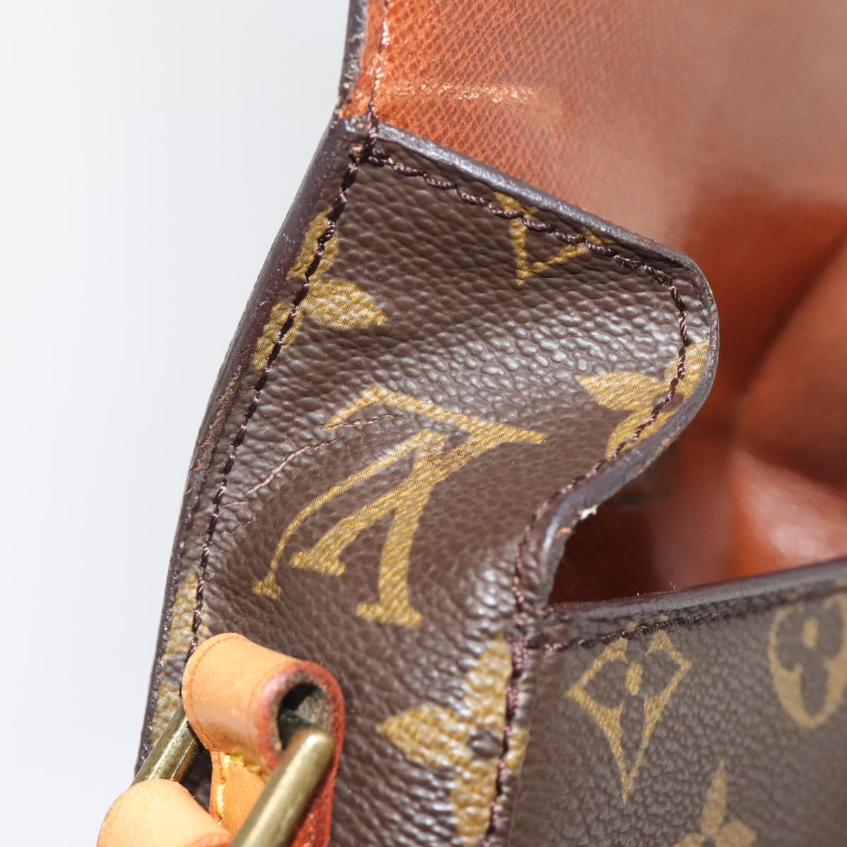 LOUIS VUITTON Monogram Bebe Monogram Saint Cloud Bag M51245 LV Auth ep5966