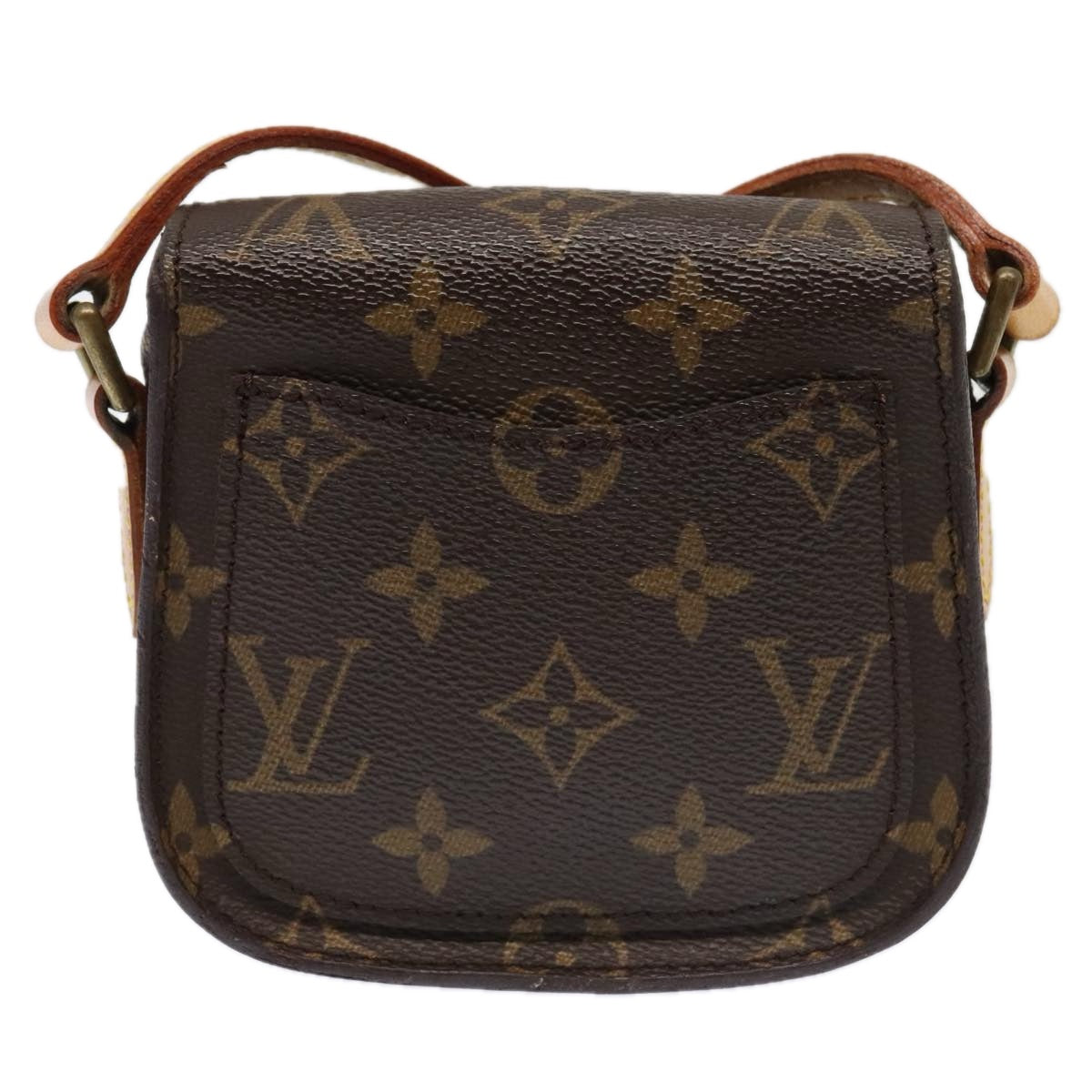 LOUIS VUITTON Monogram Bebe Monogram Saint Cloud Bag M51245 LV Auth ep5966 - 0