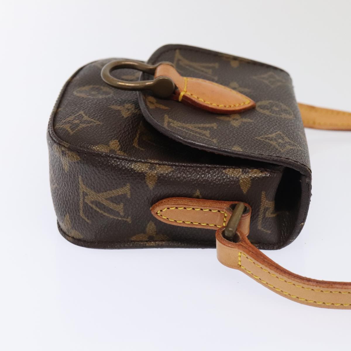 LOUIS VUITTON Monogram Bebe Monogram Saint Cloud Bag M51245 LV Auth ep5966