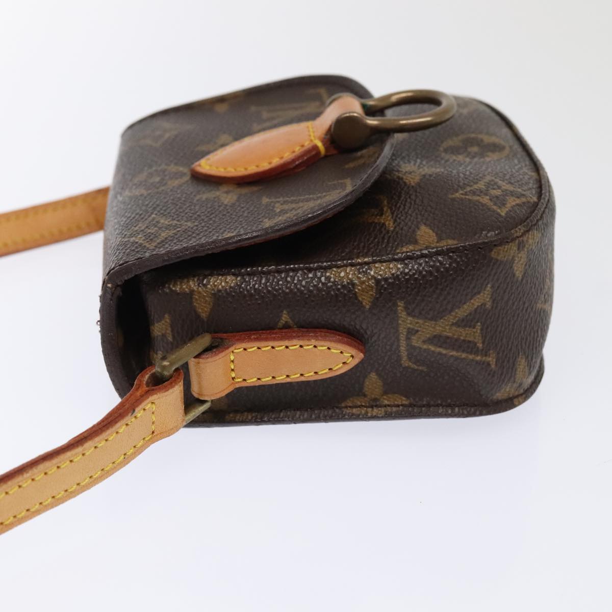 LOUIS VUITTON Monogram Bebe Monogram Saint Cloud Bag M51245 LV Auth ep5966