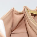 SAINT LAURENT Handtas Leer 2-weg Beige Goud 313499 Auth ep5999-24