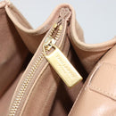 SAINT LAURENT Handtas Leer 2-weg Beige Goud 313499 Auth ep5999-25