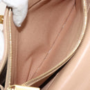 SAINT LAURENT Handtas Leer 2-weg Beige Goud 313499 Auth ep5999-26