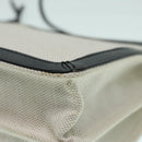 BALENCIAGA Shoulder Bag Canvas Black White 339937 Auth ep6004-9