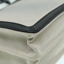 BALENCIAGA Shoulder Bag Canvas Black White 339937 Auth ep6004-15