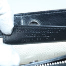 BALENCIAGA Shoulder Bag Canvas Black White 339937 Auth ep6004-12