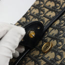 Christian Dior Trotter Canvas Shoulder Bag Navy Auth ep6005-16