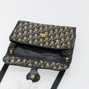 Christian Dior Trotter Canvas Shoulder Bag Navy Auth ep6005-18