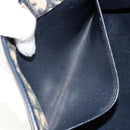 Christian Dior Trotter Canvas Shoulder Bag Navy Auth ep6005-24