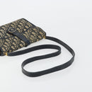 Christian Dior Trotter Canvas Shoulder Bag Navy Auth ep6005-8