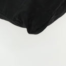 FENDI Zucca Canvas Shoulder Bag Nylon Black Silver Auth ep6025-15