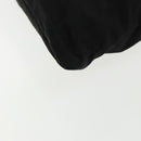 FENDI Zucca Canvas Shoulder Bag Nylon Black Silver Auth ep6025-16