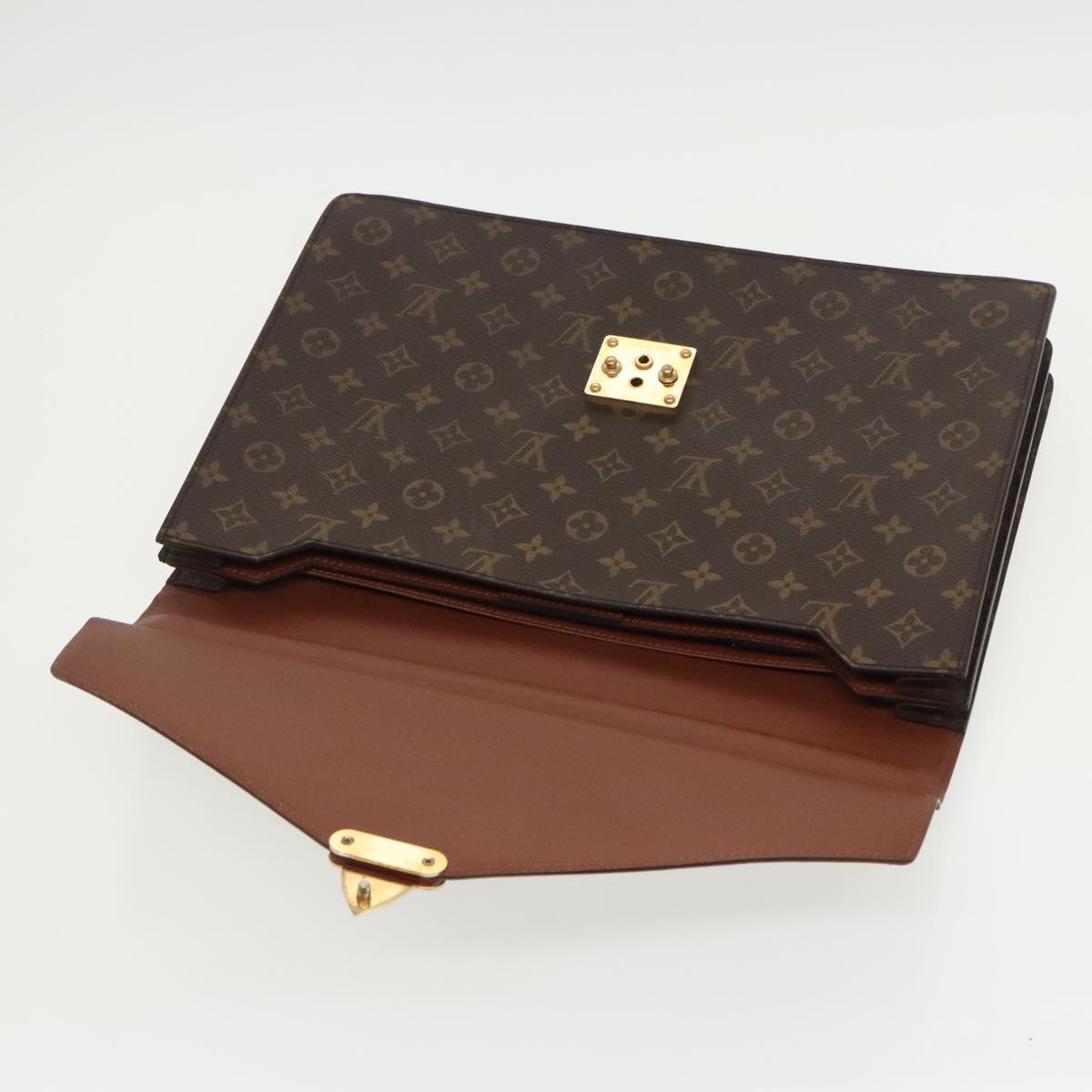 LOUIS VUITTON Monogram Serviette Conseiller Briefcase M53331 LV Auth ep6075