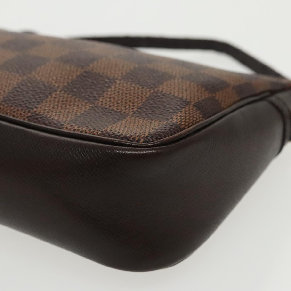 LOUIS VUITTON Damier Ebene Trousse makeup Pouch N51982 LV Auth ep6082