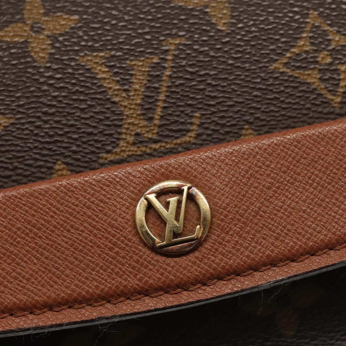 LOUIS VUITTON Monogram Bordeaux 24 Shoulder Bag M51798 LV Auth ep6120