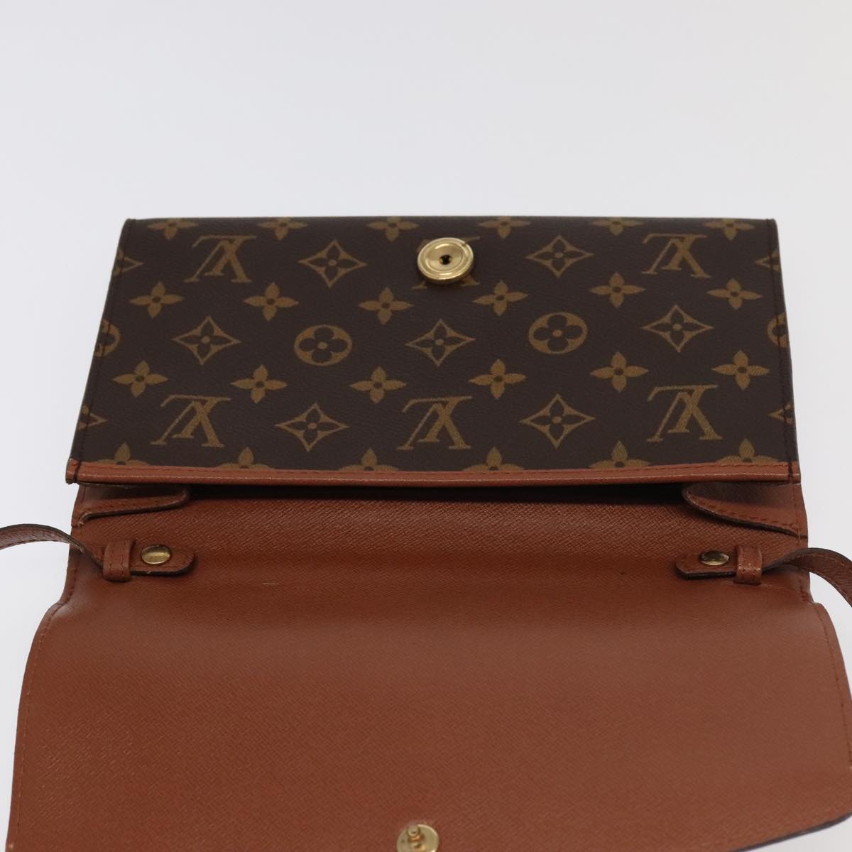 LOUIS VUITTON Monogram Bordeaux 24 Shoulder Bag M51798 LV Auth ep6120