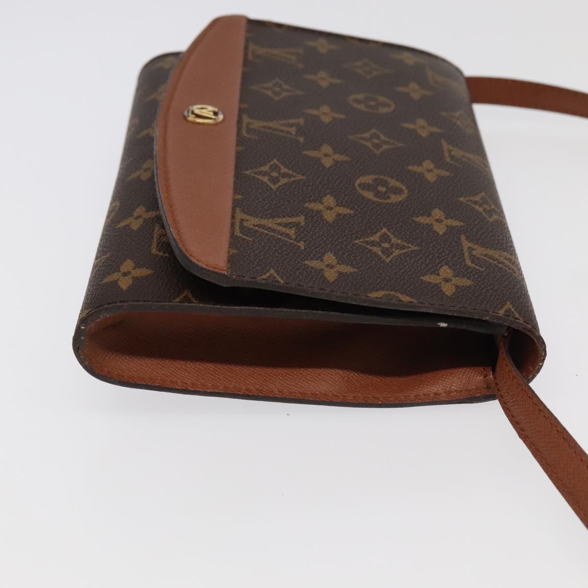 LOUIS VUITTON Monogram Bordeaux 24 Shoulder Bag M51798 LV Auth ep6120