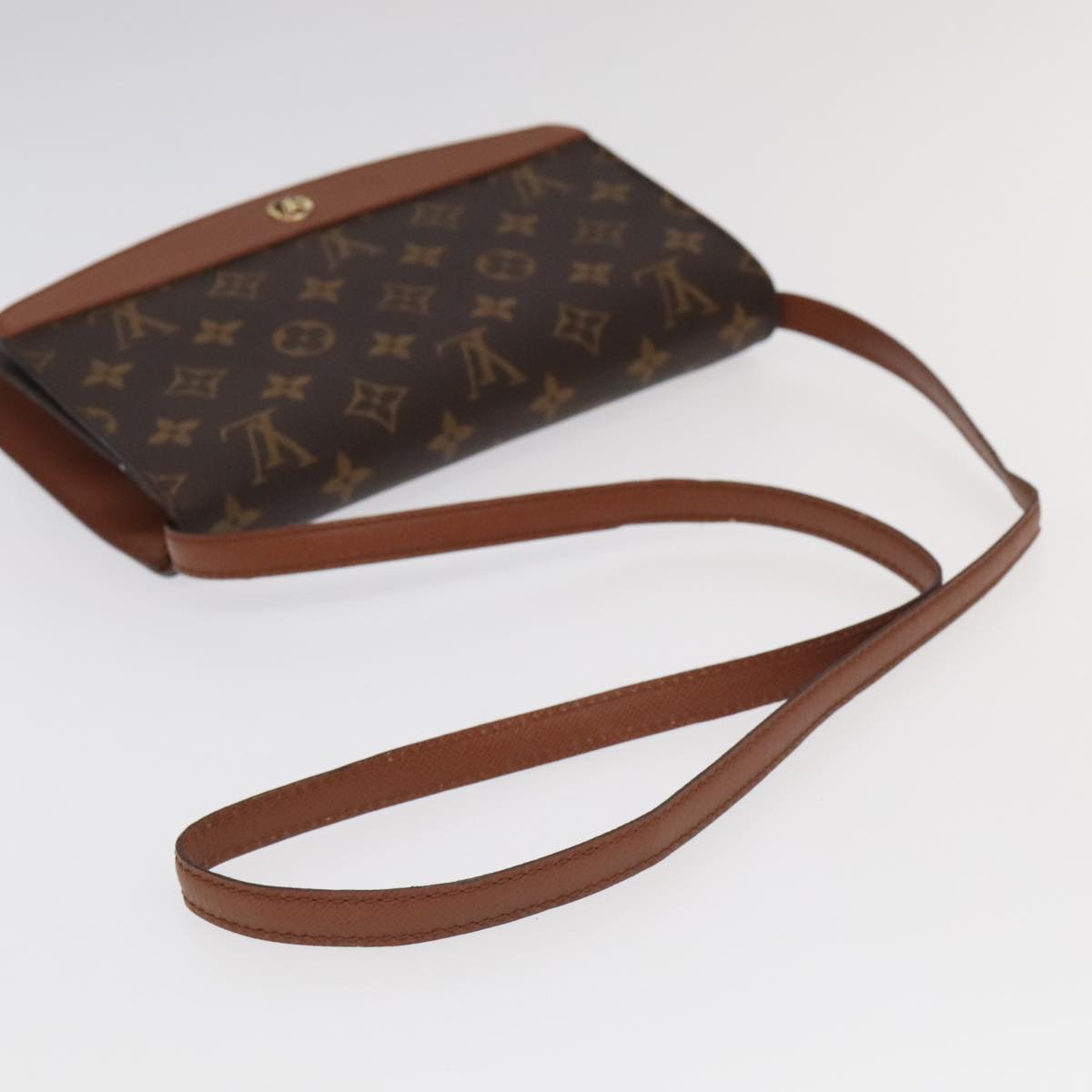 LOUIS VUITTON Monogram Bordeaux 24 Shoulder Bag M51798 LV Auth ep6120