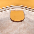 GUCCI Shoulder Bag Canvas Leather Brown Gold Auth ep6137-18