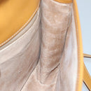 GUCCI Shoulder Bag Canvas Leather Brown Gold Auth ep6137-20