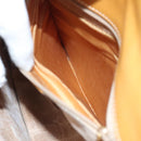 GUCCI Shoulder Bag Canvas Leather Brown Gold Auth ep6137-11