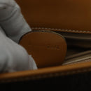 GUCCI Shoulder Bag Canvas Leather Brown Gold Auth ep6137-12