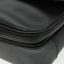 Burberrys Shoulder Bag Leather Black Auth ep6162-14