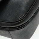 Burberrys Shoulder Bag Leather Black Auth ep6162-15