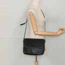 Burberrys Shoulder Bag Leather Black Auth ep6162-21