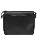 Burberrys Shoulder Bag Leather Black Auth ep6162-2