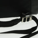 PRADA Backpack Nylon Black Silver Auth ep6168-9