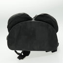 PRADA Backpack Nylon Black Silver Auth ep6168-5