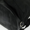 PRADA Backpack Nylon Black Silver Auth ep6168-16