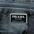 PRADA Backpack Nylon Black Silver Auth ep6168-26