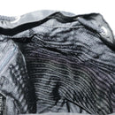 PRADA Backpack Nylon Black Silver Auth ep6168-27