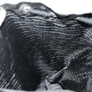 PRADA Backpack Nylon Black Silver Auth ep6168-28