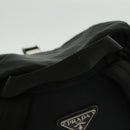 PRADA Backpack Nylon Black Silver Auth ep6168-7