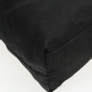 PRADA Tote Bag Nylon Black Silver Auth ep6175-16