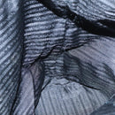 PRADA Tote Bag Nylon Black Silver Auth ep6175-18