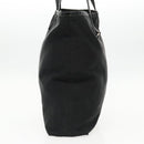 PRADA Tote Bag Nylon Black Silver Auth ep6175-3