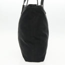 PRADA Tote Bag Nylon Black Silver Auth ep6175-4